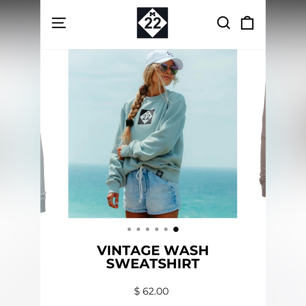 Sage M22 Logo Sweatshirt